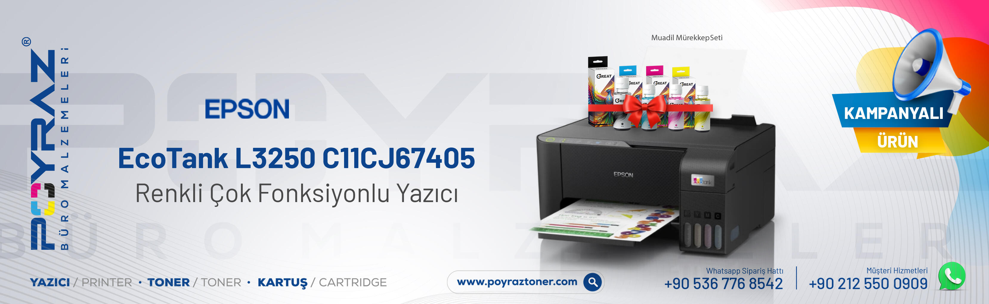 L3250 Muadil Mürekkepli