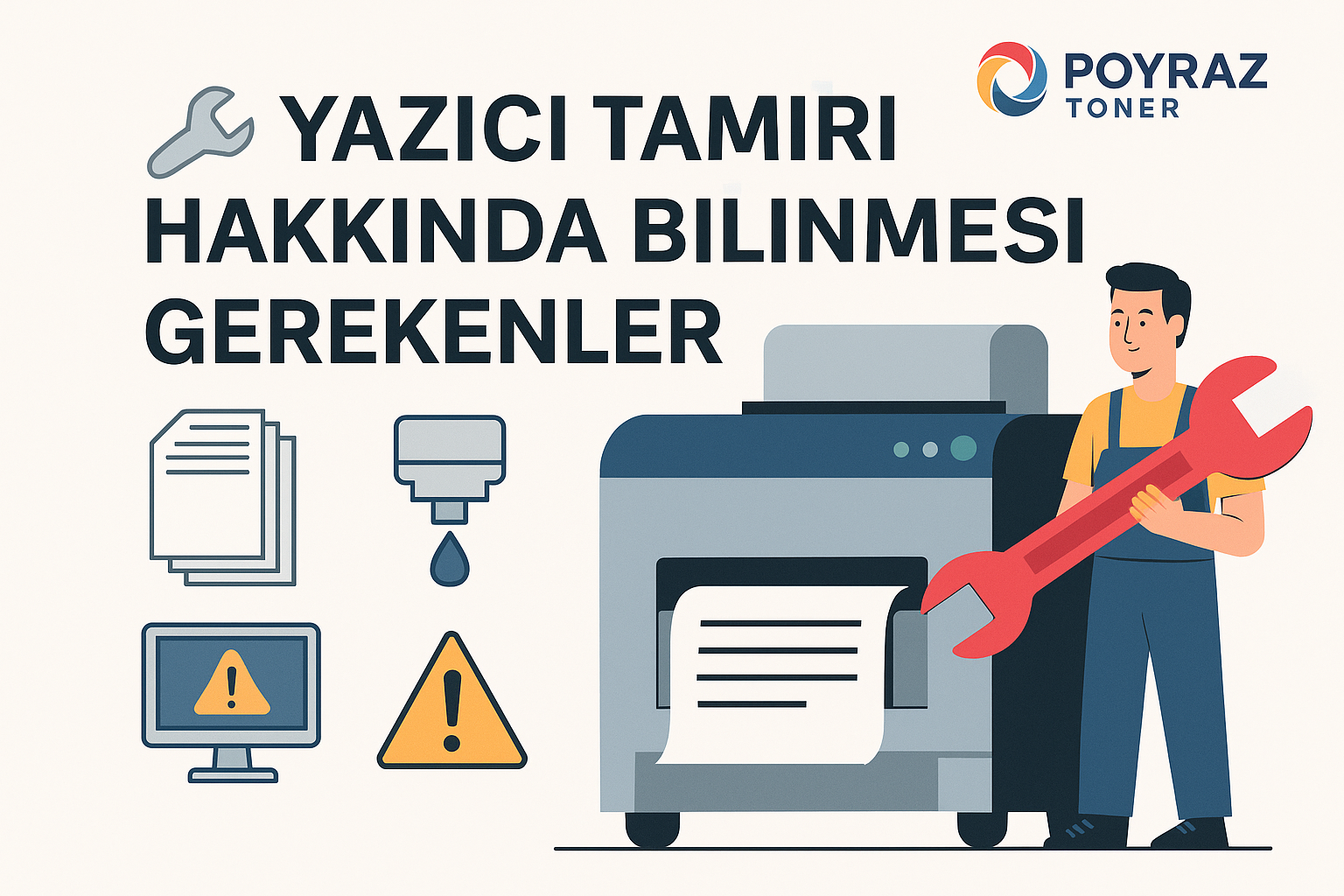 Yazıcı Tamiri Nasıl Yapılır? | Poyraz Toner Blog