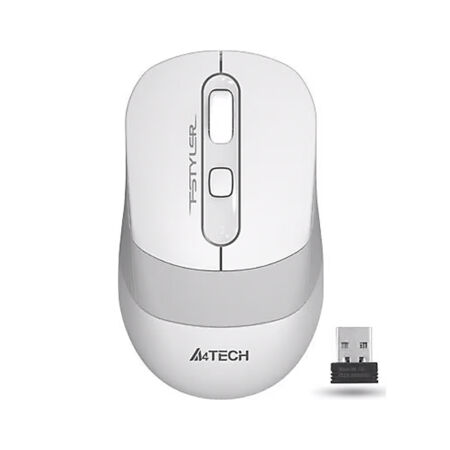A4 Tech FG10 Beyaz Optik Kablosuz Mouse - 1