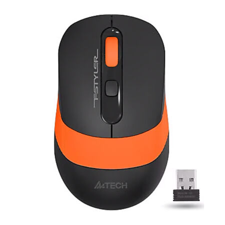 A4 Tech FG10 Siyah-Turuncu Optik Kablosuz Mouse - 1