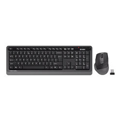 A4 Tech FG1035 Gri Kablosuz Klavye Mouse Seti - A4 TECH