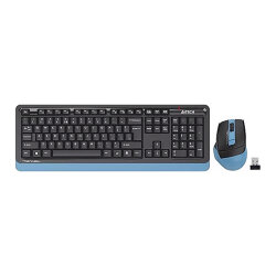 A4 Tech FG1035 Mavi Kablosuz Klavye Mouse Seti - A4 TECH