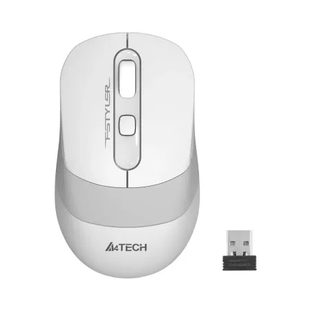 A4 Tech FM10 Beyaz Optik Kablolu Mouse - 1