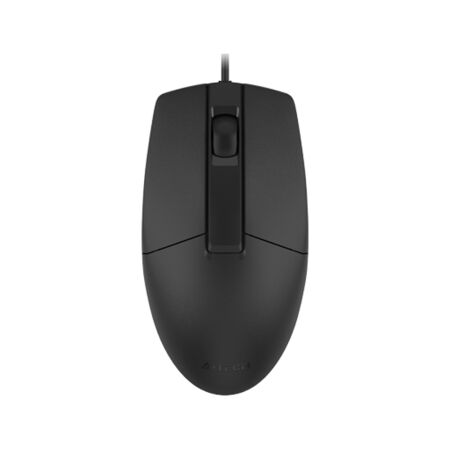 A4 Tech OP-330S Siyah Sessiz Optik Kablolu Mouse - 1