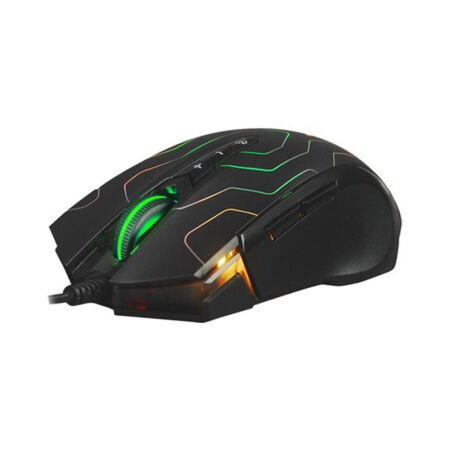 A4 Tech X89 Oscar X7 Neon Maze Siyah Kablolu Optik Oyuncu Mouse - 3