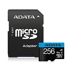 Adata 256 GB Premier microSDHC Card with Adapter - Adata