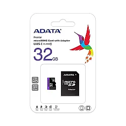 Adata 32 GB Premier microSDHC Card with Adapter - Adata