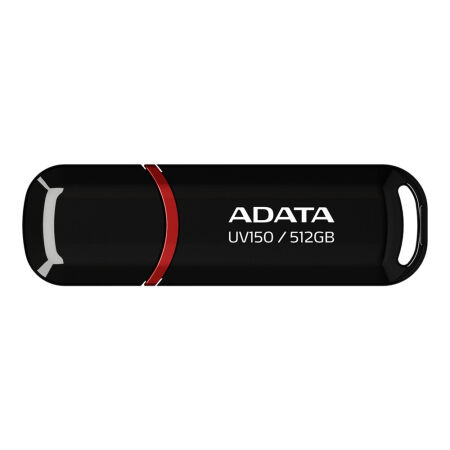 Adata AUV150-512GB-RBK USB 3.2 Siyah Flash Bellek - 1