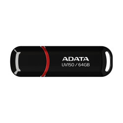 Adata AUV150-64GB-RBK USB 3.2 Siyah Flash Bellek - ADATA