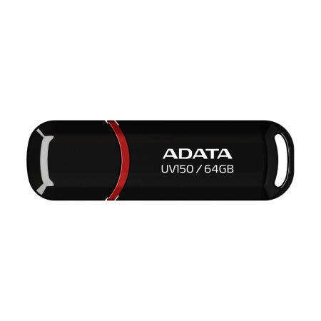 Adata AUV150-64GB-RBK USB 3.2 Siyah Flash Bellek - 1