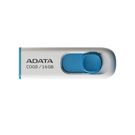 Adata C008-16GB USB 2.0 Beyaz Flash Bellek - 1