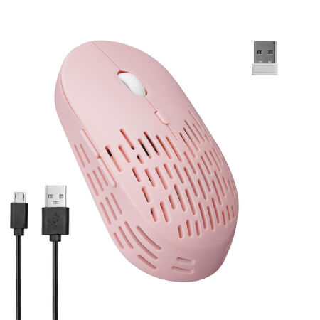 Altec Lansing ALBM7422 Pembe Optik Kablosuz Şarjlı Mouse - 2