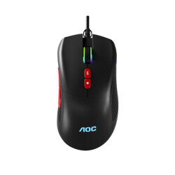 AOC GM180B-LA Kablolu RGB Gaming Mouse - Çok Renkli - AOC