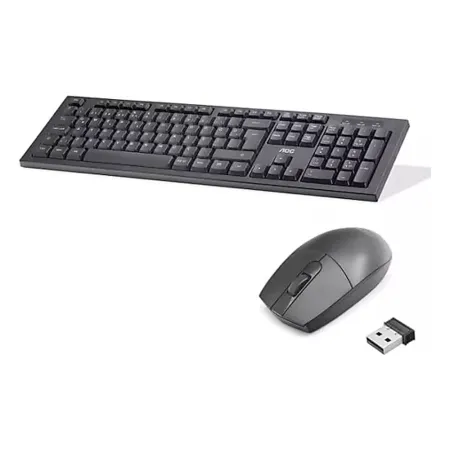 AOC KM210B 38 Kablosuz Klavye ve Mouse Seti - 1