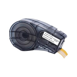 Brady M21-750-427 Equivalent Cable Label White Over Black 19.1mm x 4.27m - Brady