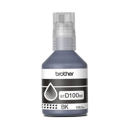 Brother BTD100BK Original Ultra High Yield Black Ink - 2