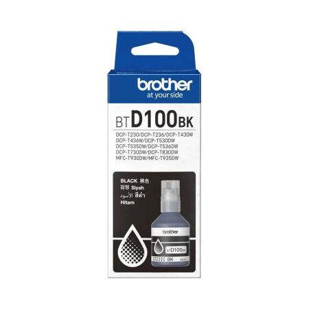 Brother BTD100BK Orijinal Ultra Yüksek Verimli Siyah Mürekkep - 1