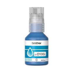 Brother BTD100C Orijinal Ultra Yüksek Verimli Mavi Mürekkep - 2
