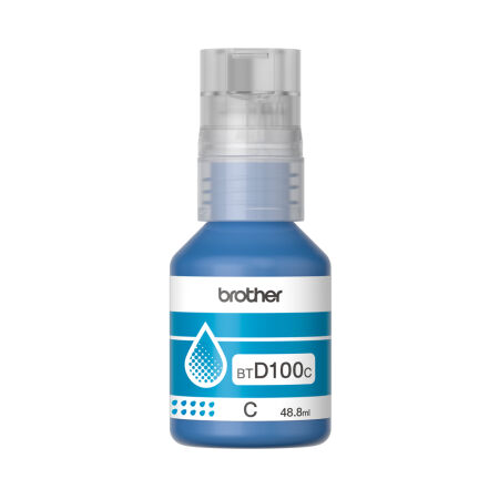 Brother BTD100C Orijinal Ultra Yüksek Verimli Mavi Mürekkep - 2