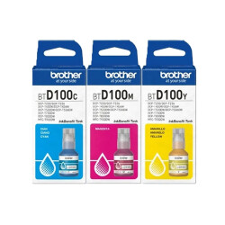 Brother BTD100CL 3 Renkli Orijinal Mürekkep Paket - Brother