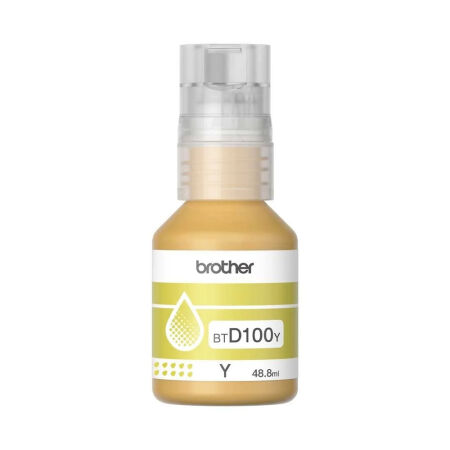 Brother BTD100Y Orijinal Ultra Yüksek Verimli Sarı Mürekkep - 2