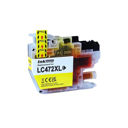 Brother LC472XL Y Sarı Muadil Kartuş - 2