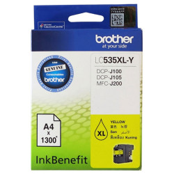 Brother LC535XL Sarı Orjinal Kartuş - Brother