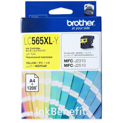 Brother LC565XL Sarı Orjinal Kartuş - Brother