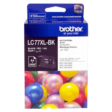 Brother LC77XL Siyah Orjinal Kartuş - 1