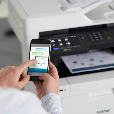 Brother MFC-L8900CDW Multifunction Color Laser Printer - 6
