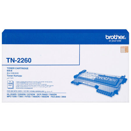 Brother TN-2260 Orjinal Toner - 1