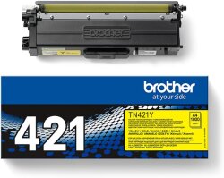 Brother TN-421 Sarı Orijinal Toner - Brother