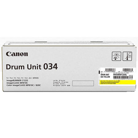 Canon 034/9455B001 Sarı Orjinal Fotokopi Drum Ünitesi - 1