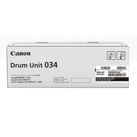 Canon 034/9458B001 Siyah Orjinal Fotokopi Drum Ünitesi - 1