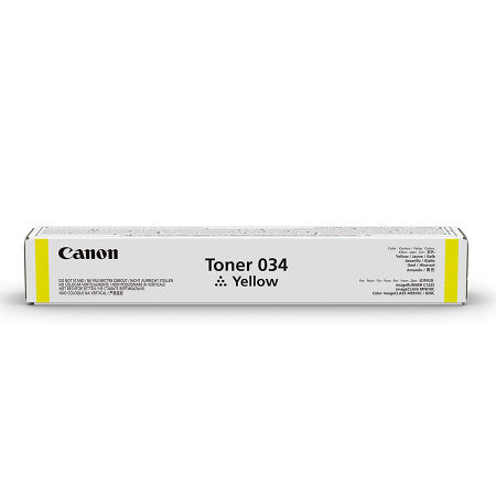 Canon 034/9451B001 Yellow Original Photocopy Toner - 1