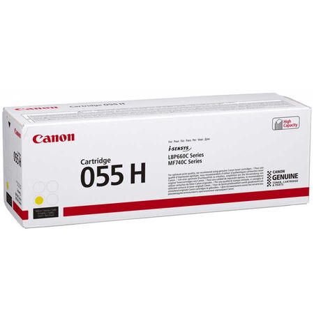 Canon CRG-055H/3017C002 Sarı Orjinal Toner Yüksek Kapasiteli - 1