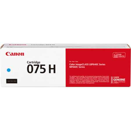 Canon 075H-6368C001 Mavi Yüksek Kapasiteli Orijinal Toner - 1