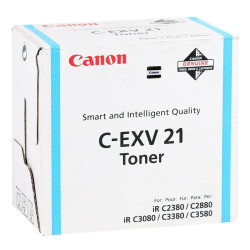 Canon - Canon C-EXV-21/0453B002 Mavi Orjinal Fotokopi Toneri