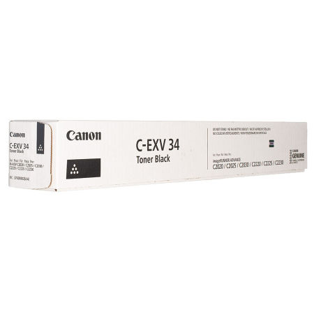 Canon C-EXV-34/3782B002 Siyah Orjinal Fotokopi Toneri - 1