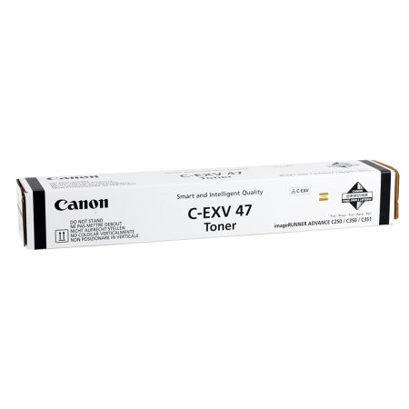 Canon C-EXV-47/8516B002 Siyah Orjinal Fotokopi Toneri - 1