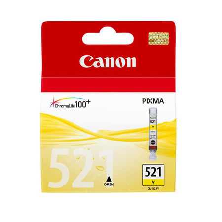 Canon CLI-521/2936B001 Sarı Orjinal Kartuş - 1