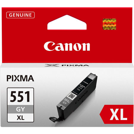 Canon CLI-551XL/6447B001 Gri Orjinal Kartuş Yüksek Kapasiteli - 1