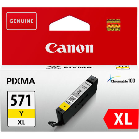 Canon CLI-571XL/0334C001 Sarı Orjinal Kartuş - 1
