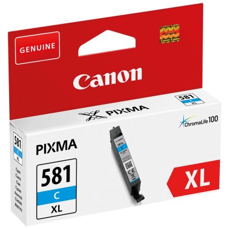 Canon CLI-581XL/2049C001 Mavi Orjinal Kartuş Yüksek Kapasiteli - 1