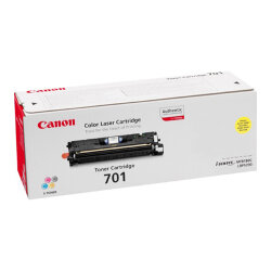 Canon CRG-701Y- 9284A003 Sarı Orijinal Toner - CANON
