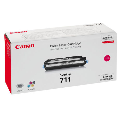 Canon CRG-711/1658B002 Kırmızı Orjinal Toner - 1