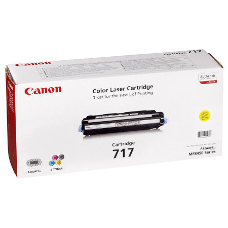 Canon CRG-717/2575B002 Sarı Orjinal Toner - 1