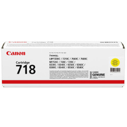 Canon CRG-718/2659B002 Sarı Orjinal Toner - 1