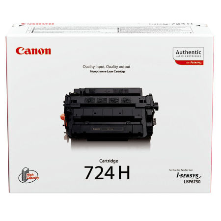 Canon CRG-724H/3482B002 Orjinal Toner Yüksek Kapasiteli - 1