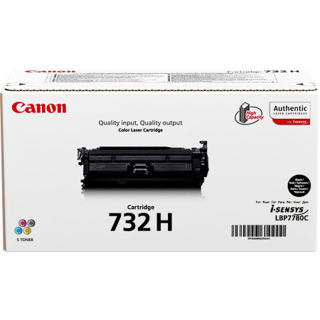 Canon CRG-732H/6264B002 Siyah Orjinal Toner Yüksek Kapasiteli - 1